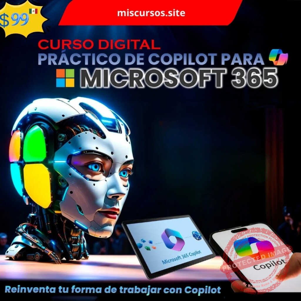 Curso Digital Práctico de Copilot para Microsoft 365 - aulavirtual360