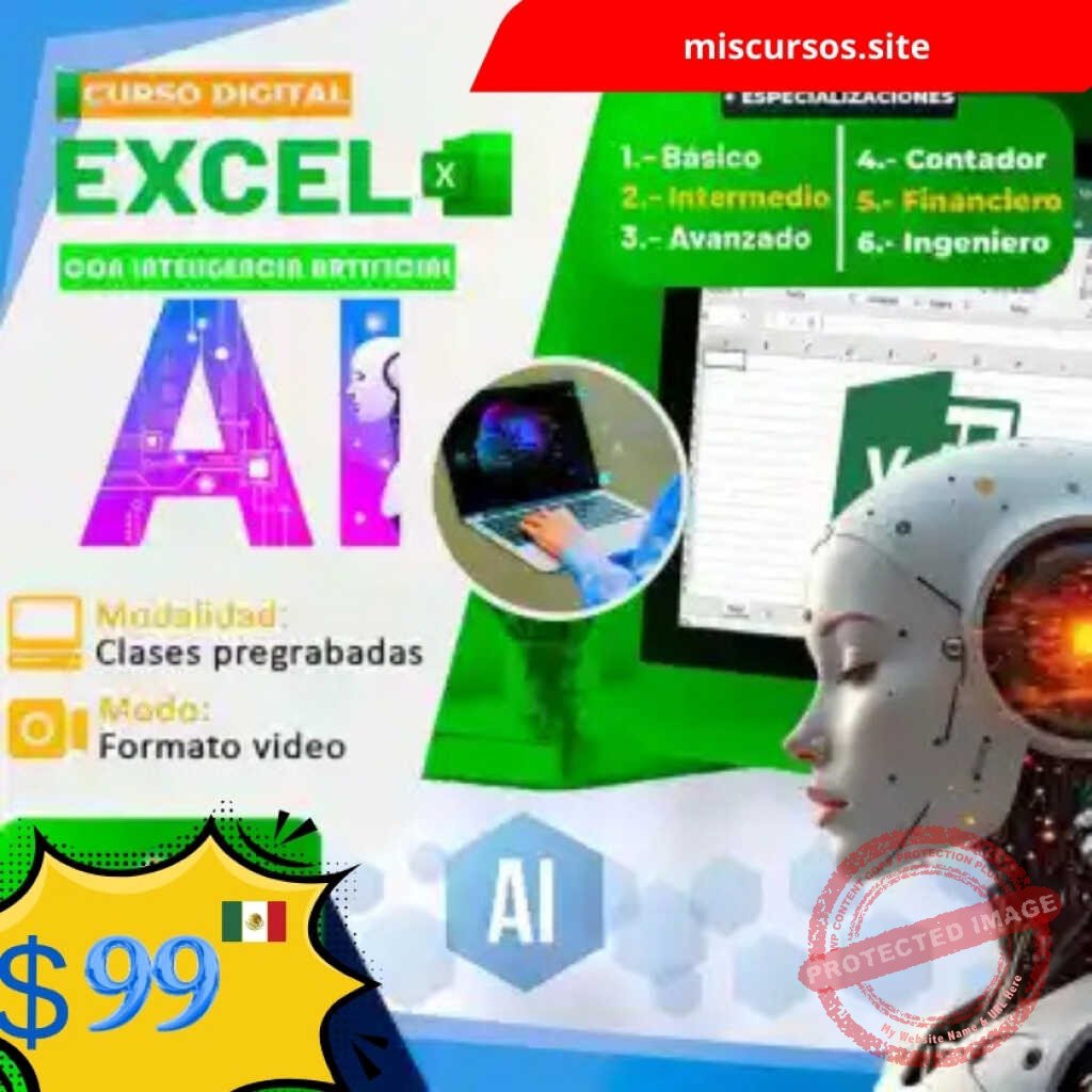 Curso de Microsoft Excel + IA - aulavirtual360