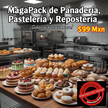 MegaPack Panadería Pastelería y Repostería.